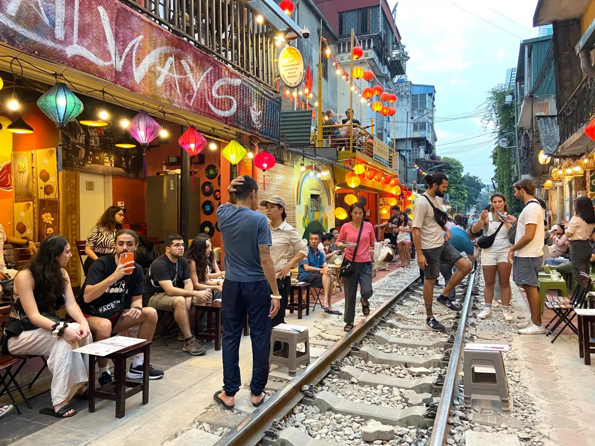 Hanoi Train Street Coffee