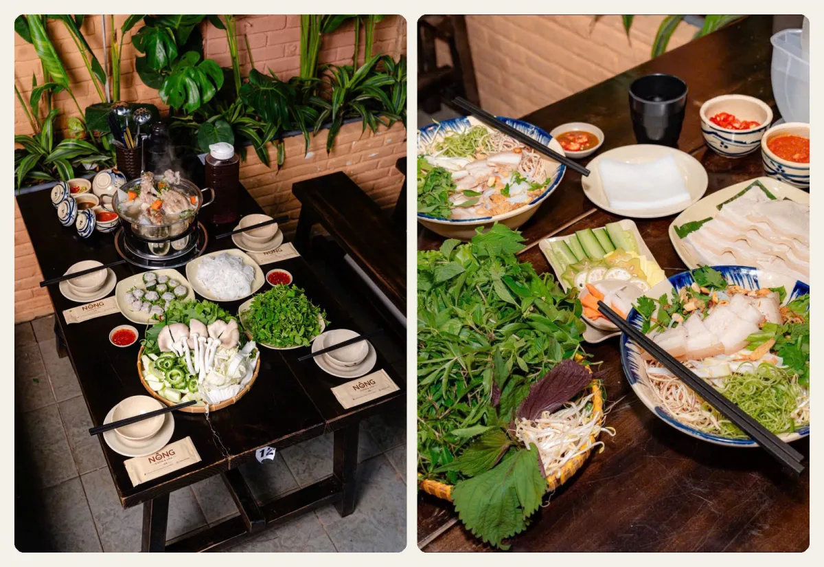 Nông Hotpot & Fresh Rolls