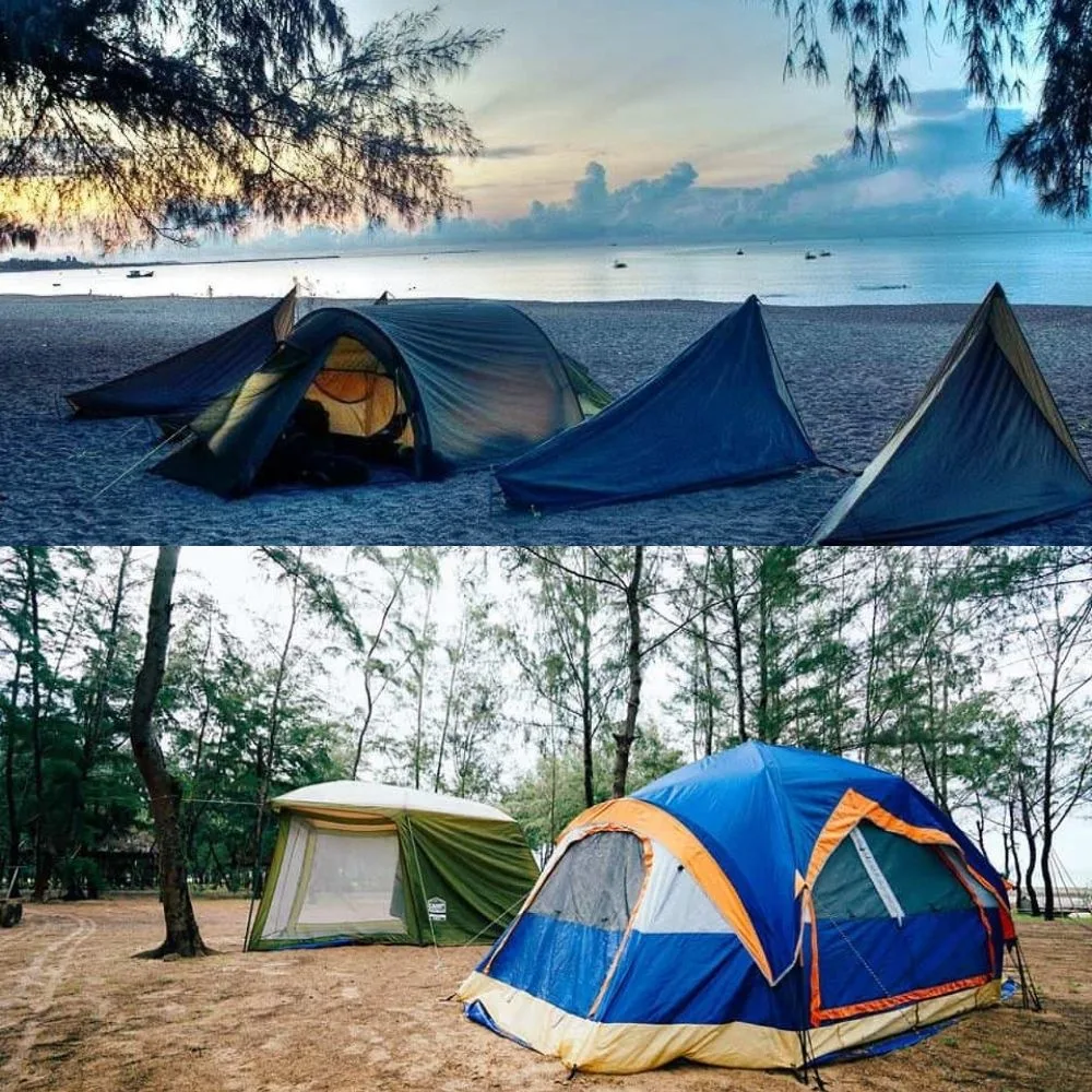 데오 느억 응옷 해변 캠핑장